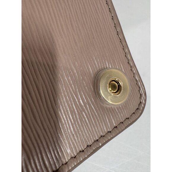 Prada Vitello Move Oro Chain Wallet in Mauve - Picture 7 of 9